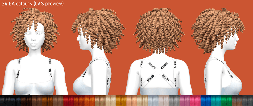 Галерея мода Прическа Orange Blossom Curls #1